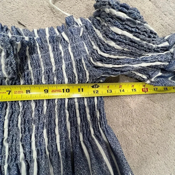 Caroline Constas Appolonia Pom Pom Off Shoulder Top - Picture 3 of 7